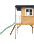 - Lifespan Kids Burleigh Wooden Cubby House with 2.2m Pastel Green Slide Lifespan Kids Baby & Kids > Baby & Kid's Toys > Outdoor Play Equipment