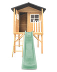 - Lifespan Kids Burleigh Wooden Cubby House with 2.2m Pastel Green Slide Lifespan Kids Baby & Kids > Baby & Kid's Toys > Outdoor Play Equipment