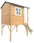 - Lifespan Kids Burleigh Wooden Cubby House with 2.2m Pastel Green Slide Lifespan Kids Baby & Kids > Baby & Kid's Toys > Outdoor Play Equipment