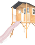 - Lifespan Kids Burleigh Wooden Cubby House with 2.2m Pastel Pink Slide Lifespan Kids Baby & Kids > Baby & Kid's Toys > Outdoor Play Equipment