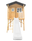 - Lifespan Kids Burleigh Wooden Cubby House with 2.2m White Slide Lifespan Kids Baby & Kids > Baby & Kid's Toys > Outdoor Play Equipment