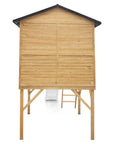 - Lifespan Kids Burleigh Wooden Cubby House with 2.2m White Slide Lifespan Kids Baby & Kids > Baby & Kid's Toys > Outdoor Play Equipment