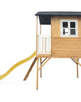 - Lifespan Kids Burleigh Wooden Cubby House with 2.2m Yellow Slide Lifespan Kids Baby & Kids > Baby & Kid's Toys > Outdoor Play Equipment
