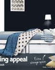 - Single Size Classic Wooden Bed Frame – White Baby Stork Furniture > Bedroom > Beds & Bed Frames