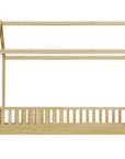 - Bed Frame Wooden Kids House Rock Frame - Wood | Stylish & Safe Design Artiss Baby & Kids > Kid's Furniture > Kid's Beds & Bed Frames