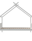 - Kids House Bed Frame with 2 Storage Drawers – Solid Pine, White Artiss Furniture > Bedroom > Beds & Bed Frames