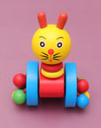 - Animal Wooden Push Along Toy Walker for Toddlers Baby Stork Push & Pull Toys