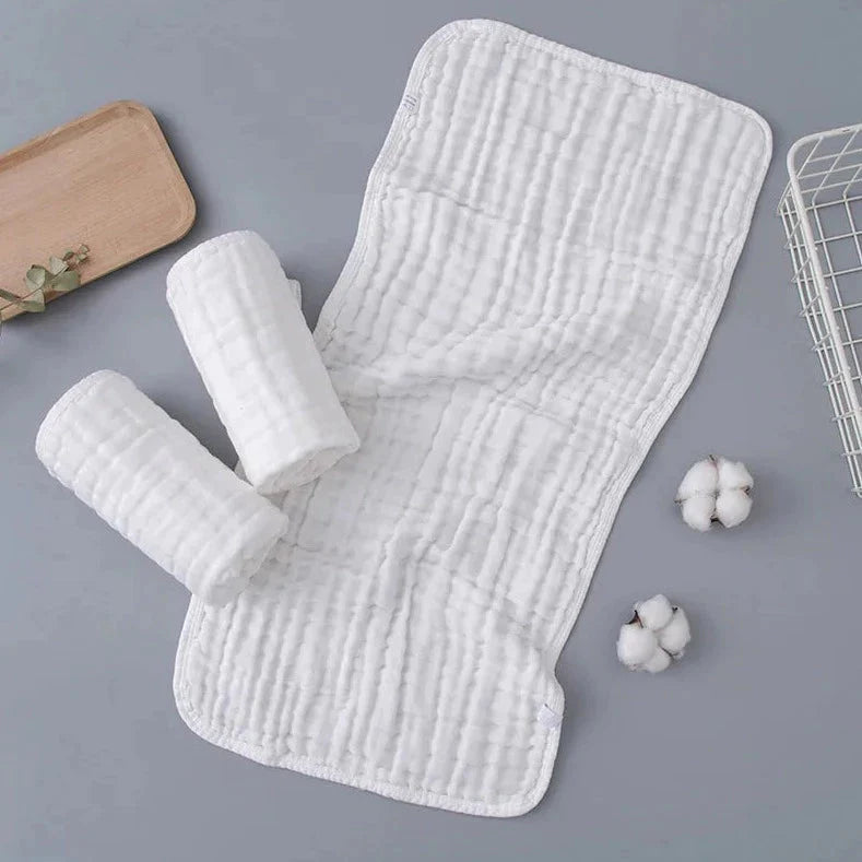 - Baby Burping Cloths 3pcs - Medium Baby Stork Burp Cloths