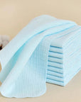 Blue - Baby Burping Cloths 8pcs - Large Baby Stork Burp Cloths
