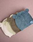 - Exclusive Beanie, Mitten, and Booties Gift Set - Handmade with Love Storkke Gifting