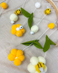 - Baby Bee Nursery Mobile with Plush Bees and Flowers Storkke