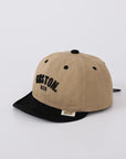 Tan Adjustable 47cm to 50cm - Boston 1630 Two-Tone Baby Baseball Cap – Adjustable Cotton Snapback Baby Stork Baby & Toddler Clothing Accessories