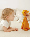 - Organic Cotton Bunny Comforter - Soothing Sleep Companion Storkke Baby Toys & Activity Equipment