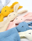 - Organic Cotton Bunny Comforter - Soothing Sleep Companion Storkke Baby Toys & Activity Equipment