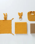 Bunny-Themed Newborn Baby Care Gift Set - 4Pcs Baby Gift Sets Baby Stork Orange
