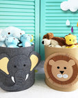 - Charming Nordic-Inspired Felt Animal Toy Storage Basket Baby Stork Home & Garden > Storage