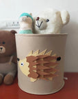 - Charming Nordic-Inspired Felt Animal Toy Storage Basket Baby Stork Home & Garden > Storage