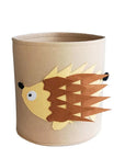 Hedgehog - Charming Nordic-Inspired Felt Animal Toy Storage Basket Baby Stork Home & Garden > Storage
