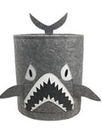 Shark - Charming Nordic-Inspired Felt Animal Toy Storage Basket Baby Stork Home & Garden > Storage