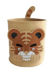 Tiger 2 - Charming Nordic-Inspired Felt Animal Toy Storage Basket Baby Stork Home & Garden > Storage