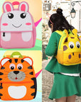 - Children's Cartoon Animal Backpacks for Boys and Girls | Kids School Bags for 2-5 Years Baby Stork Kid's Bag