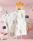 Cotton Taggie Baby Soothing Blanket with Teether Baby Soothers Storkke Cloud