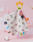 Cotton Taggie Baby Soothing Blanket with Teether Baby Soothers Storkke Ice Cream