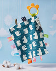 Cotton Taggie Baby Soothing Blanket with Teether Baby Soothers Storkke Polar Bear