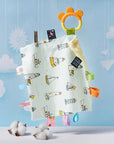 Cotton Taggie Baby Soothing Blanket with Teether Baby Soothers Storkke Sail Boat