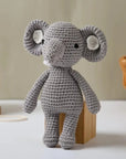 - Handmade Crochet Plush Rattle - Fox, Lion, Elephant Storkke Stuffed Animals
