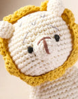 - Handmade Crochet Plush Rattle - Fox, Lion, Elephant Storkke Stuffed Animals