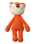 - Handmade Crochet Plush Rattle - Fox, Lion, Elephant Storkke Stuffed Animals