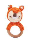 Fox - Crochet Animal Rattles Storkke Rattles