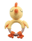 Chicken - Crochet Animal Rattles Storkke Rattles