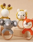 - Crochet Animal Rattles Storkke Rattles