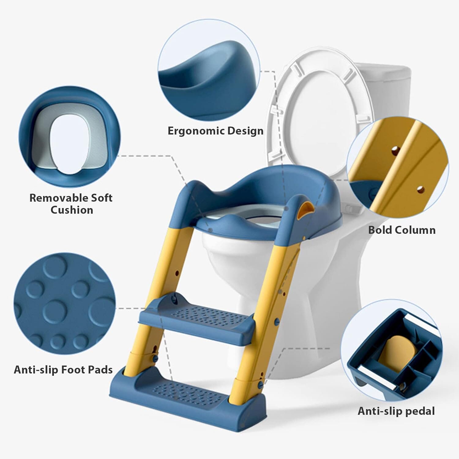 - Easy Transition Potty Training Seat with Step Stool Ladder - Perfect for Toddlers Baby Stork Baby & Kids > Kid's Furniture