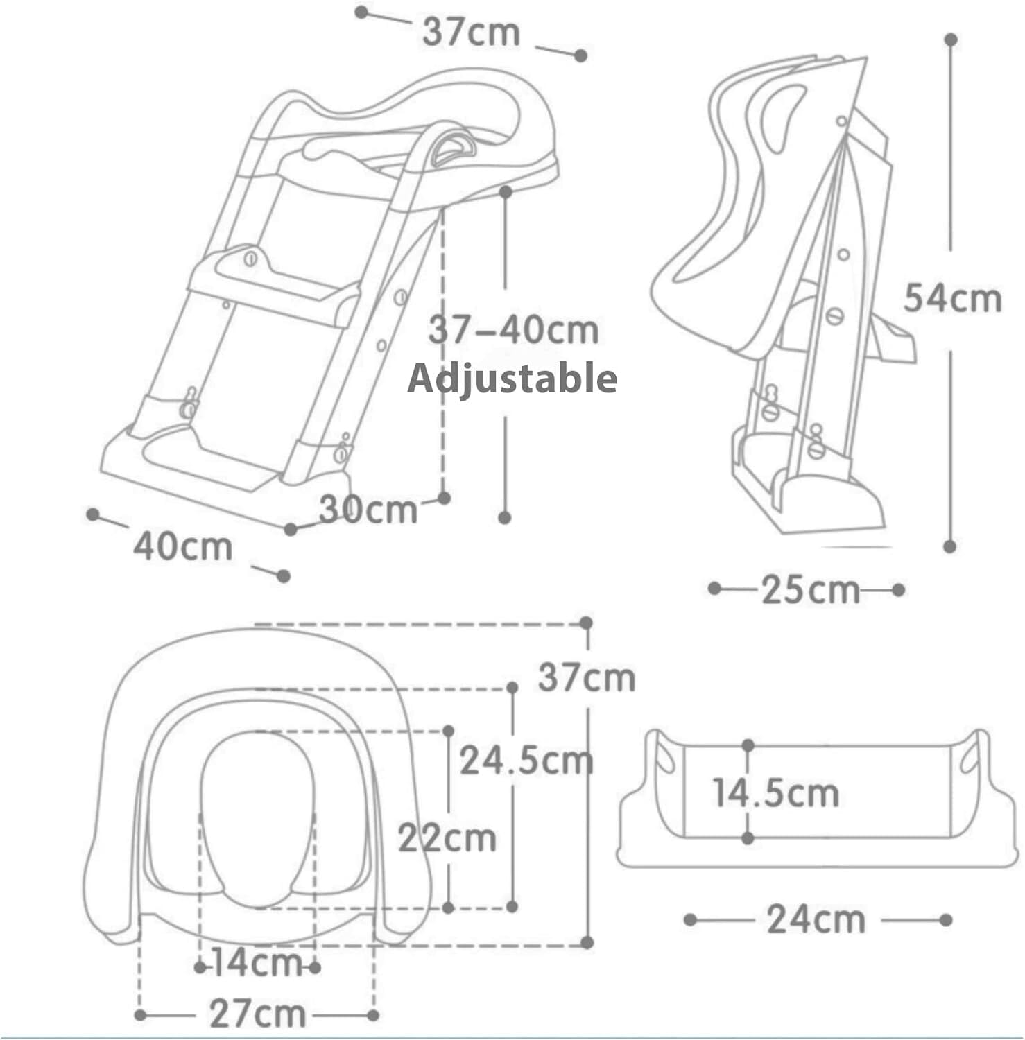 - Easy Transition Potty Training Seat with Step Stool Ladder - Perfect for Toddlers Baby Stork Baby & Kids > Kid's Furniture