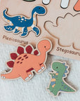 - Personalised Dinosaur Name Puzzle – Custom Wooden Name Puzzle for Kids Baby Stork Puzzles