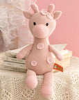 Pink Deer - Handmade Amigurumi Plushie Collection - Soft Crochet Toys Baby Stork Baby & Kids > Toys