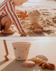- Silicone Beach Bucket Playset - 6 Designs for Beach Time Fun Baby Stork Beach & Sand Toys