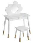- Enchanted Kids Vanity Set with Mirror and Storage Drawer Keezi Furniture > Bedroom
