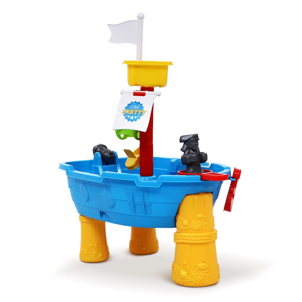 - Kids Pirate Ship Sand & Water Play Table – Outdoor Pretend Play Set Keezi Baby & Kids > Toys