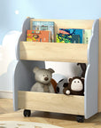 - Enchanted Forest Bookshelf: Double-Sided Mobile Storage for Young Readers Keezi Baby Mobile