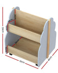 - Enchanted Forest Bookshelf: Double-Sided Mobile Storage for Young Readers Keezi Baby Mobile