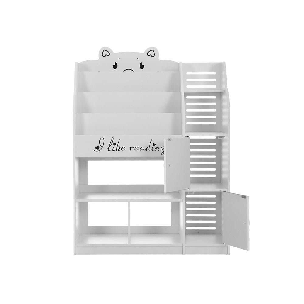 Keezi Kids’ Wonder Bookshelf: 4-Tier Storybook Haven & Toy Organiser Baby & Kids > Kid's Furniture Keezi