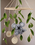 - Koala Nursery Mobile - Handmade Wool Felt Mobile Baby Stork Baby Mobile
