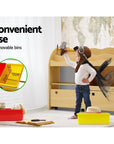 - Learning Station: 3-Tier Bookshelf & Toy Organiser Keezi Baby & Kids > Kid's Furniture