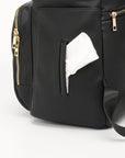 - Luxury Vegan Leather Diaper Bag - Multifunctional and Stylish Baby Stork Diaper Wet Bags