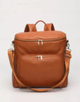 - Luxury Vegan Leather Diaper Bag - Multifunctional and Stylish Baby Stork Diaper Wet Bags