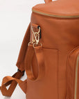- Luxury Vegan Leather Diaper Bag - Multifunctional and Stylish Baby Stork Diaper Wet Bags